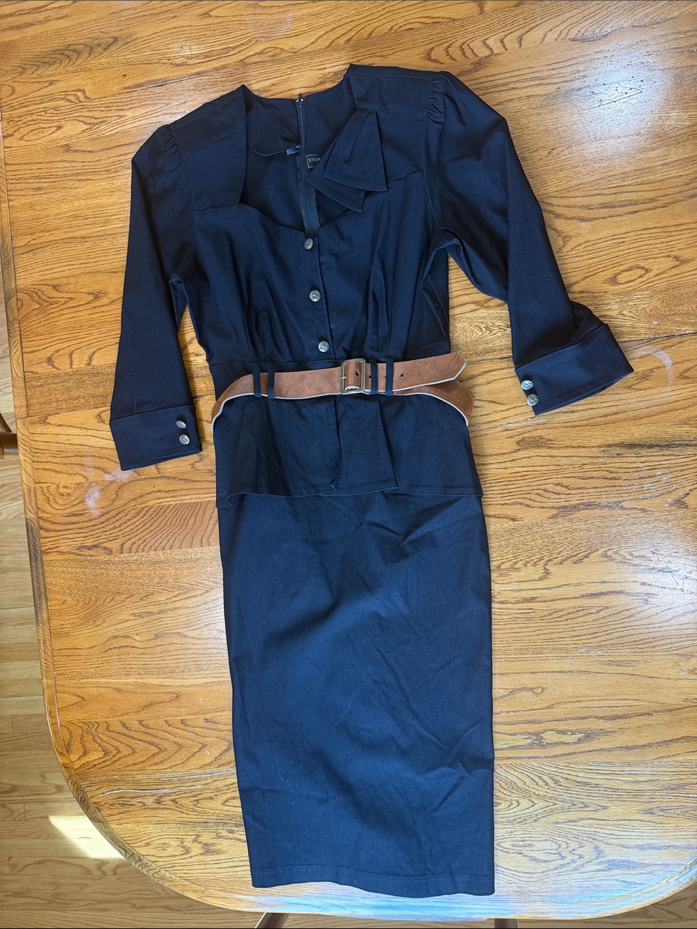 Classic Black Sheath Dress